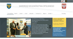 Desktop Screenshot of opolskie.pl